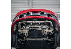 Fabspeed Valved Maxflo Cat-Back Exhaust System for Porsche 911 (992.2) Carrera (Non-GTS) (2025+)