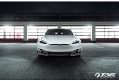 NOVITEC Carbon Fiber Front Spoiler Lip for Tesla Model S