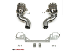Fabspeed Sport Cats with GT2 RS-Style Outlets for 992 Turbo / S