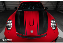 TECHART Carbon Fiber Aero Hood for 991.2 GT3