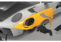 TechArt Carbon Aero Vented Front Fenders for 992 GT3 / Turbo
