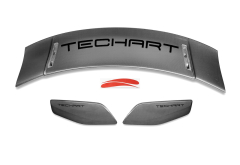 TechArt Carbon Rear Spoiler with End Plates for 992 GT3