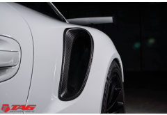 TechArt Rear Air Inlets Trims in Carbon