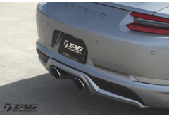 TECHART 991.2 Diffusor Add-On for Rear Apron w Centered Outlet