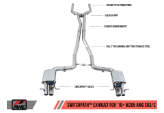 AWE Exhaust Suite for the 19+ Mercedes AMG C63/S