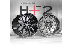 Vossen HF-2 (LEFT Brushed Gloss Black - RIGHT Tinted Matte Gunmetal)