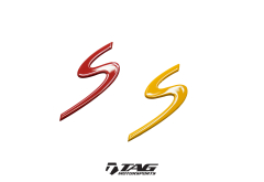 TAG Motorsports Painted Porsche "S" Badge