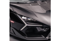 RYFT Carbon Fiber Daytime Running Light Cover for Lamborghini Revuelto