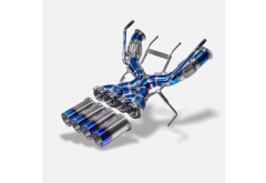 RYFT Titanium Race Exhaust w/ Burnt Titanium Tips for McLaren 765LT