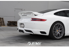 TechArt Type II Rear Spoiler (Vehicle Also Features Rear Diffusor and Side Skirt Set)