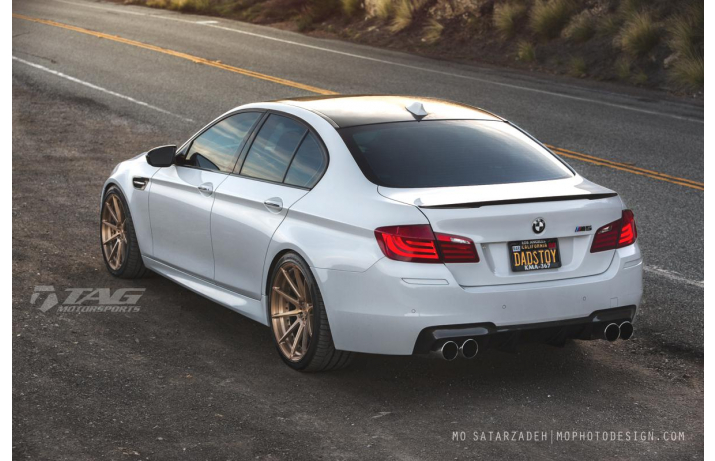 13' BMW M5 ON ADV WHEELS