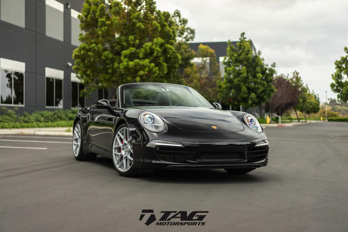 13' Carrera S Cab on 20" HRE FF01 Wheels