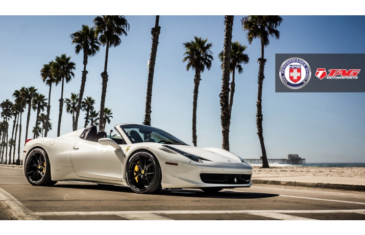 14' 458 SPIDER ON HRE P101 WHEELS