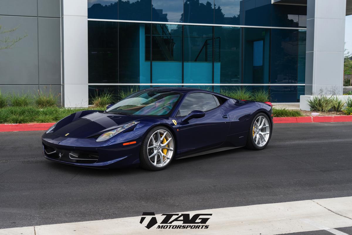 14' Ferrari 458 on 20/21" HRE P101