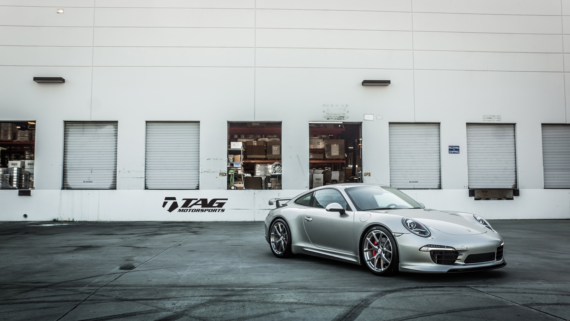 14' PORSCHE 991 ON HRE WHEELS