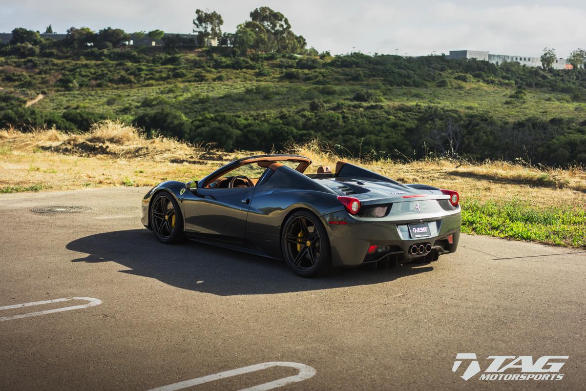 15' 458 Spider on HRE P207 Wheels