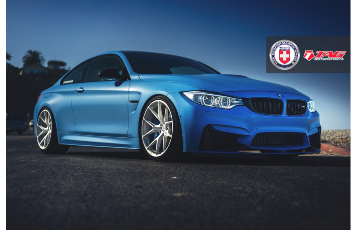 15' BMW M4 ON HRE P101