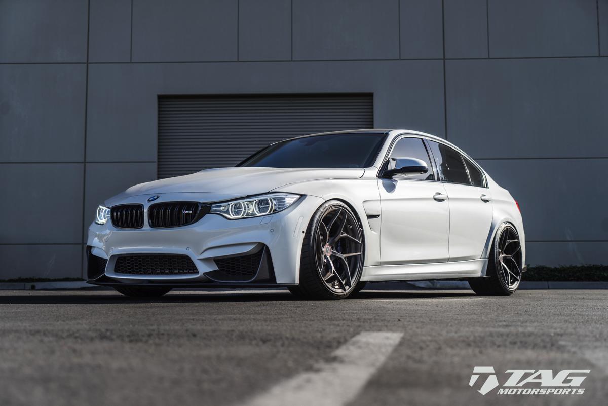 15' M3 on 20" Brixton Forged Wheels