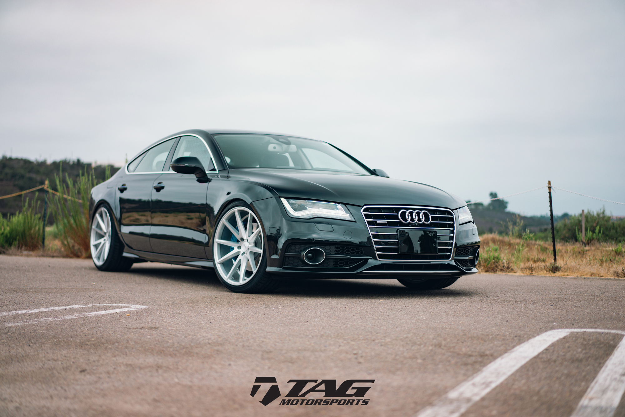 16” Audi A7 on Vossen Wheels