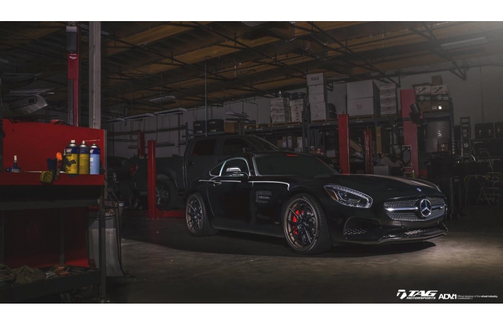 16' AMG GTS ON ADV WHEELS