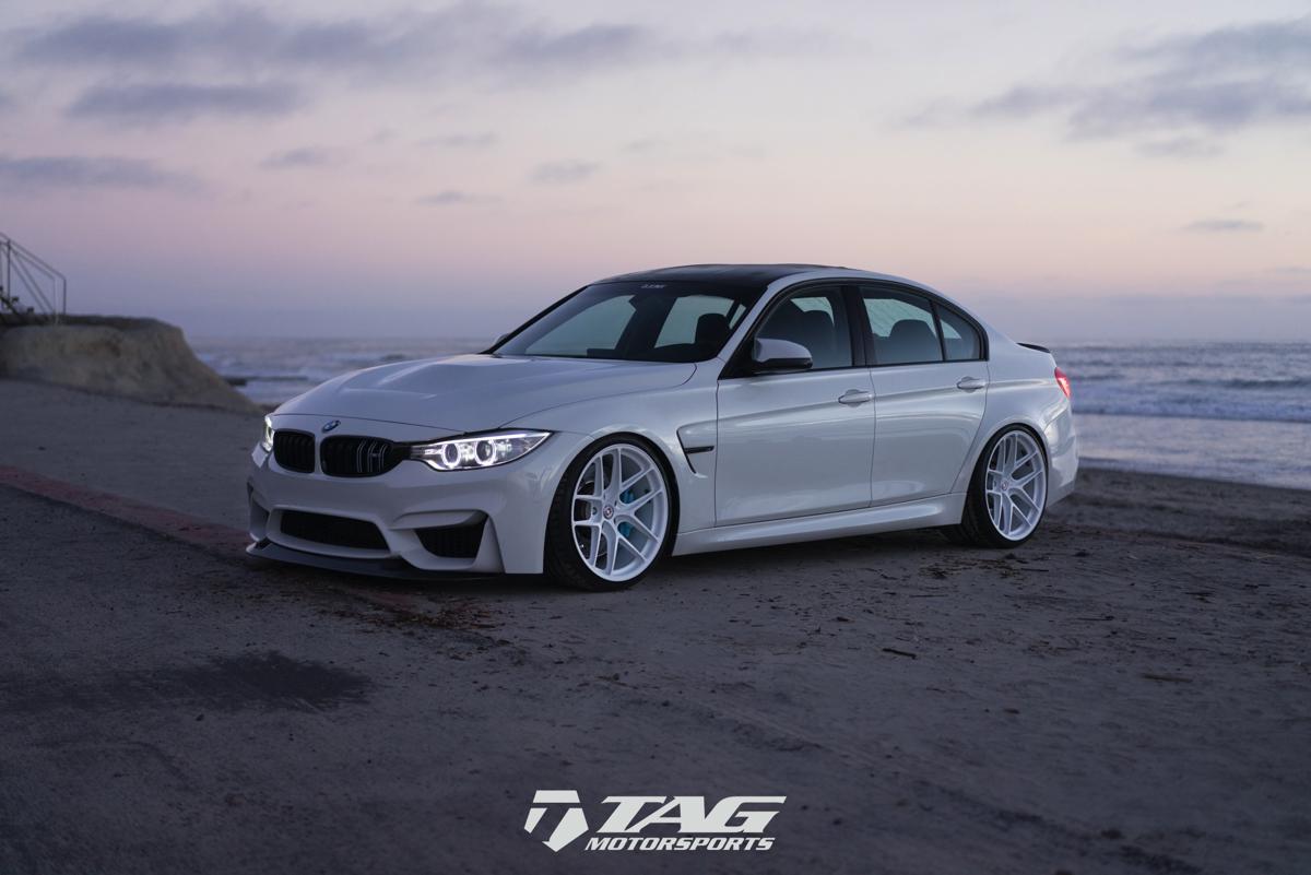 16' M3 on 20" HRE R101 Wheels