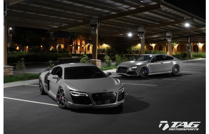 16' RS7 + R8 MATTE NARDO GREY