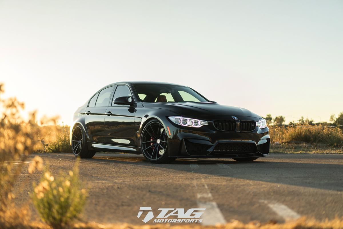 17' M3 on 20" HRE P104 Wheels