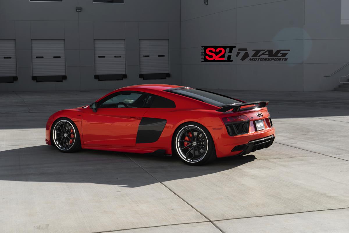 17' R8 V10+ on 20/21 HRE S201H Wheels