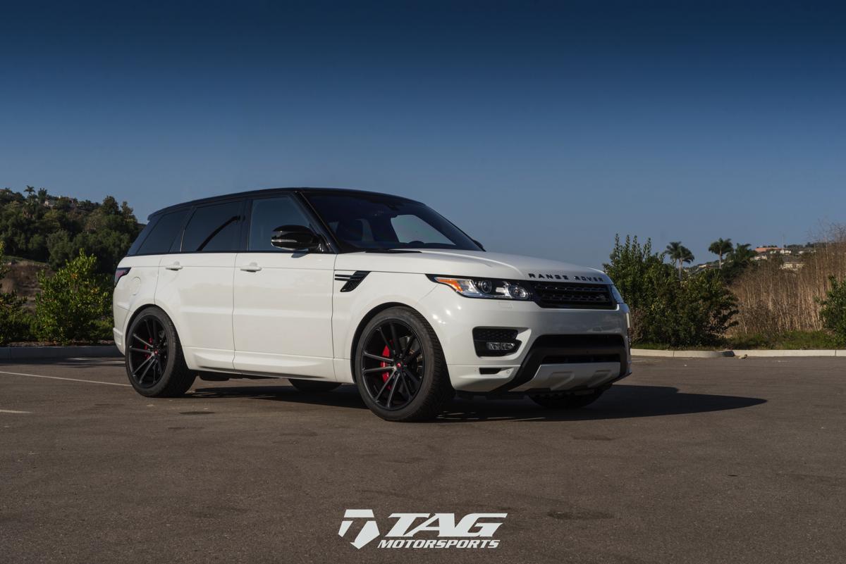 17' Range Rover Sport Autobiography on 22" Vossen CG203 Wheels