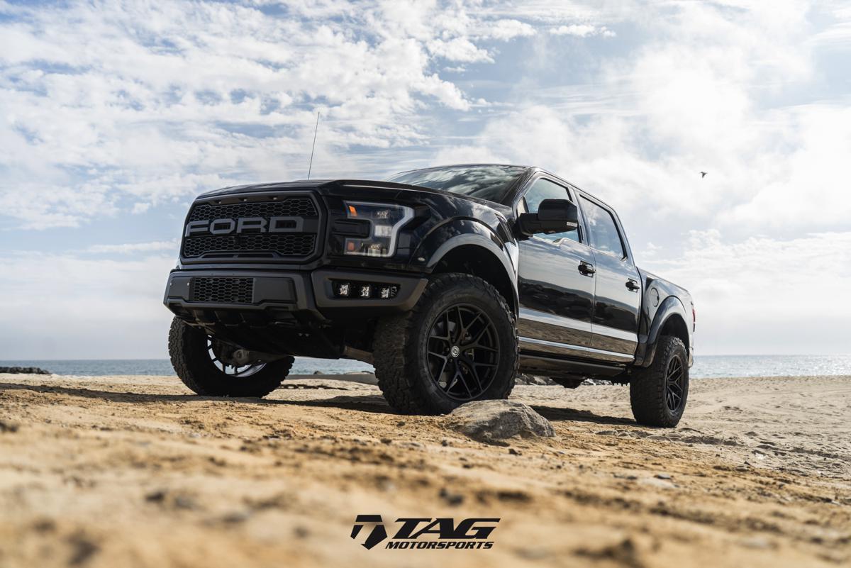 17' Raptor on Black HRE P161