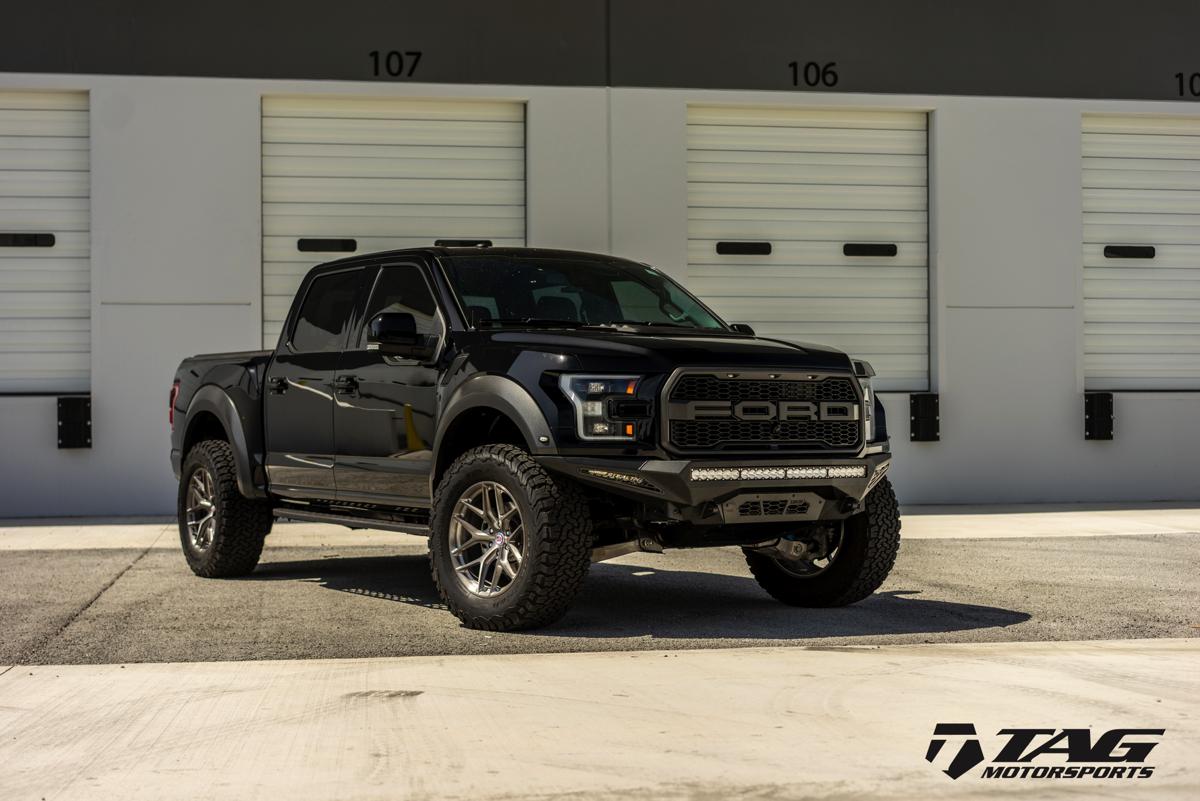 17' Raptor on HRE P161 Wheels with BFG Tires