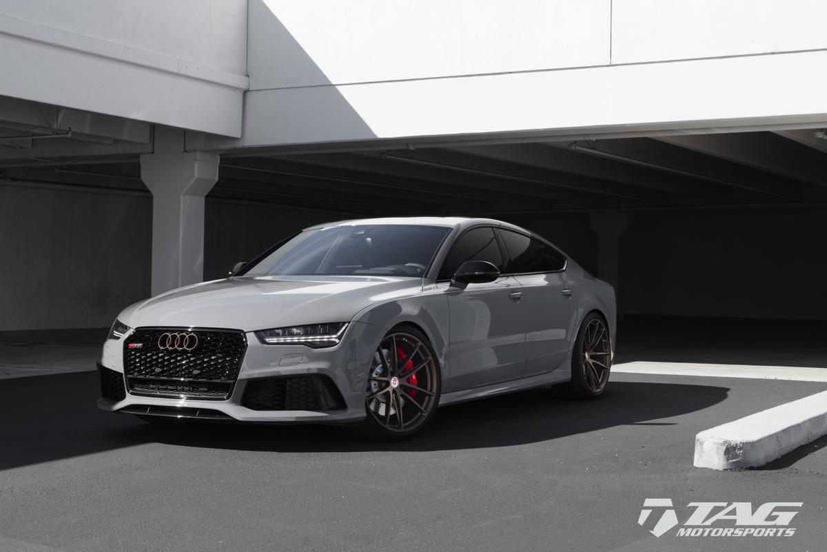 17' RS7 on 21" HRE P104 Wheels