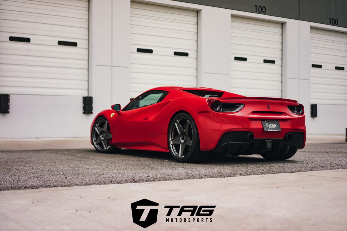 18' 488 Spider on HRE 505M Wheels