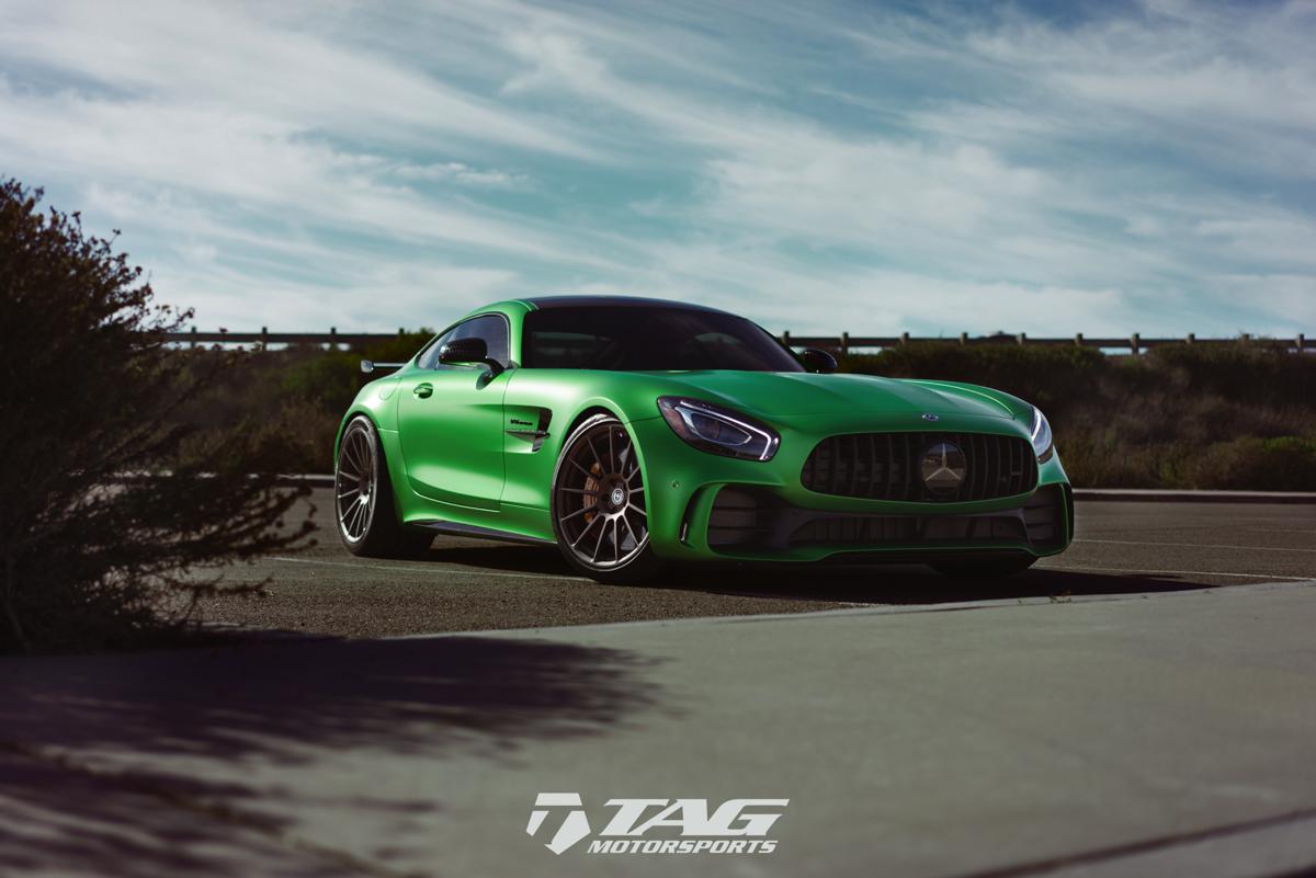 18' AMG GT-R on HRE Wheels