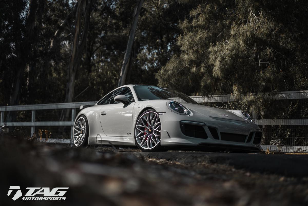 18' GTS 991.2 on HRE P200 Wheels