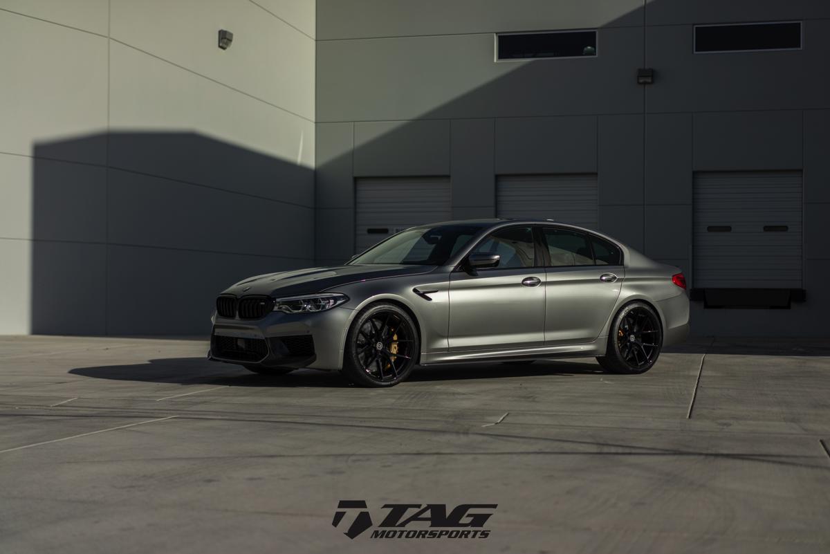 18' M5 on 21" HRE P101