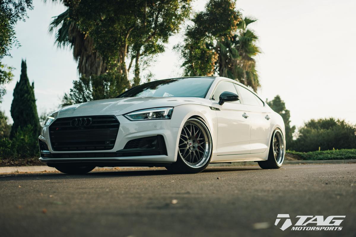 18' S5 Sportback on HRE 540 Wheels