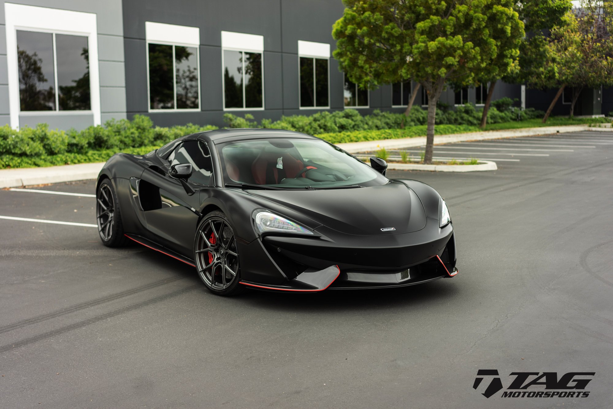 18 McLaren 570S Spider on Vorsteiner Wheels