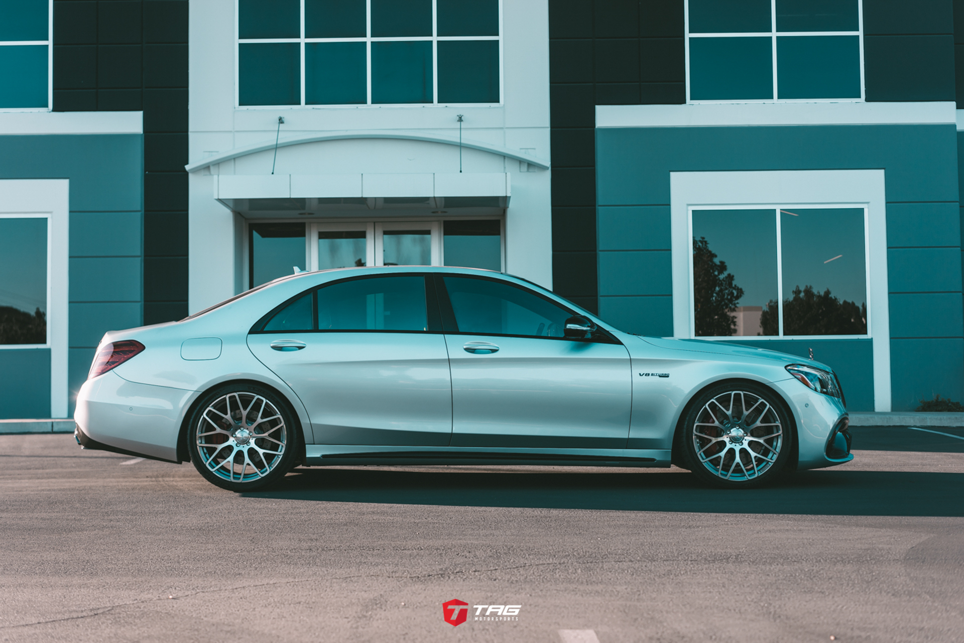 19' AMG S63 on Brabus Monoblock Y Wheels