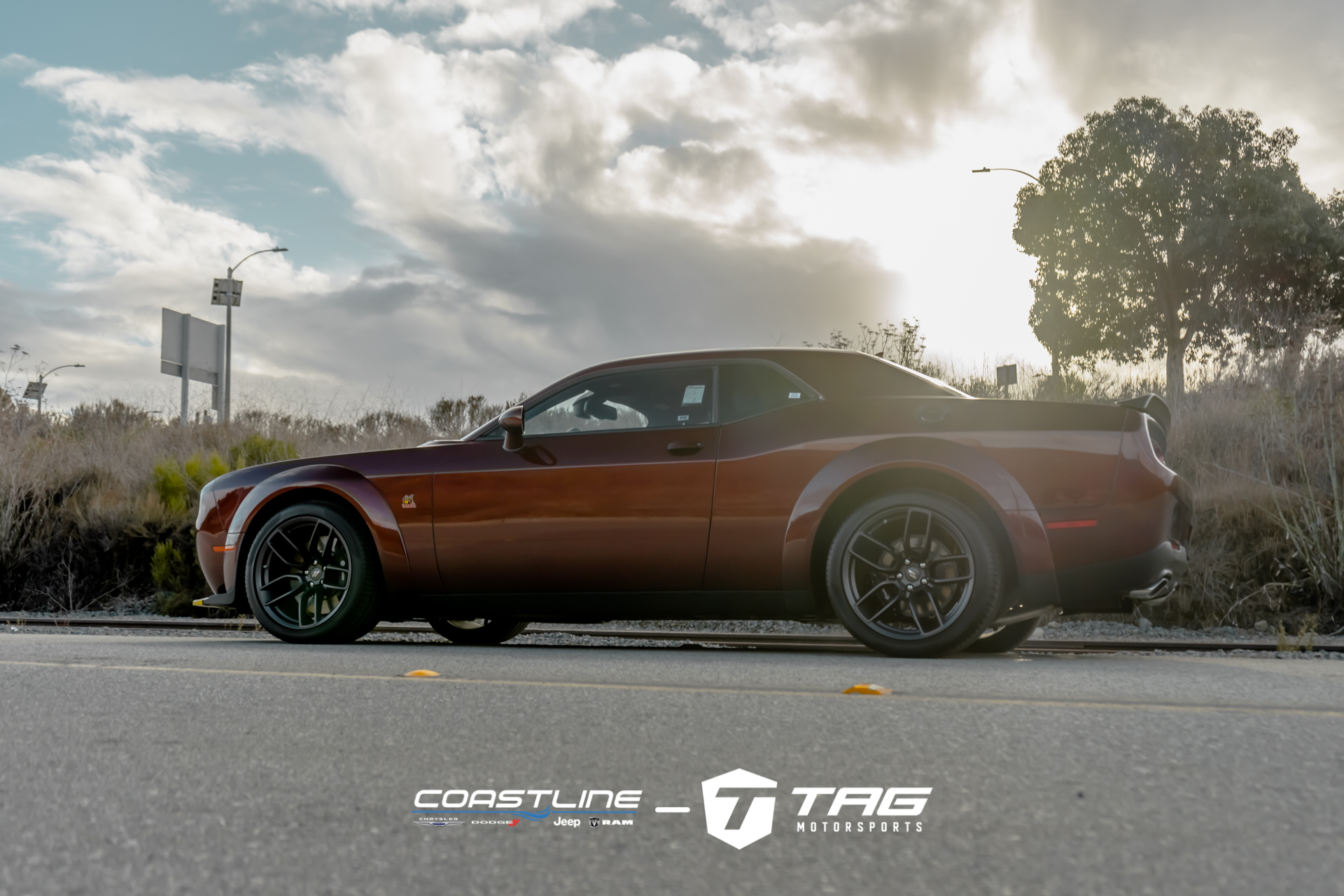 Challenger Scat Pack Widebody Stock Shoot