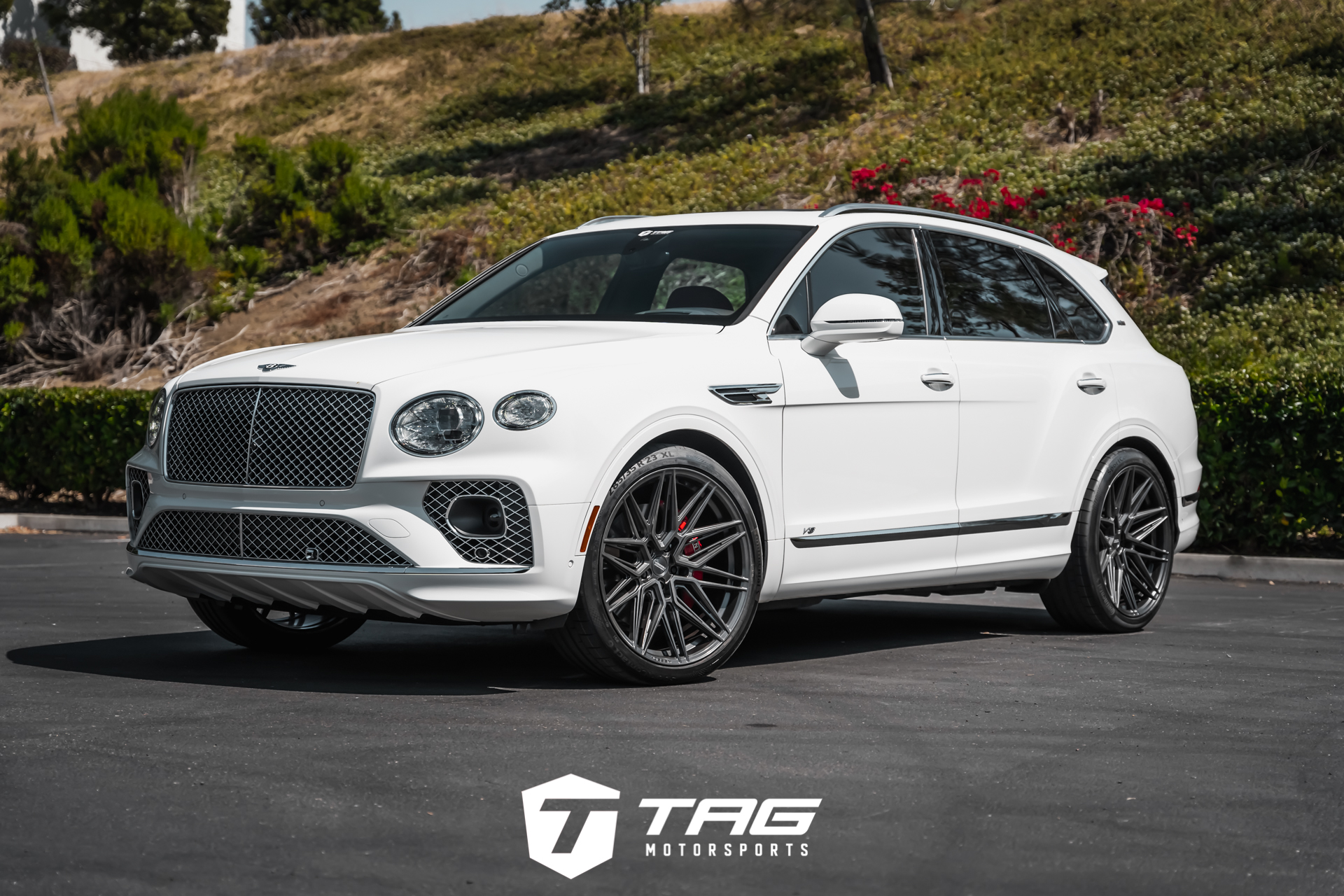 The TAG Bentayga on Vossen HF-7 Wheels