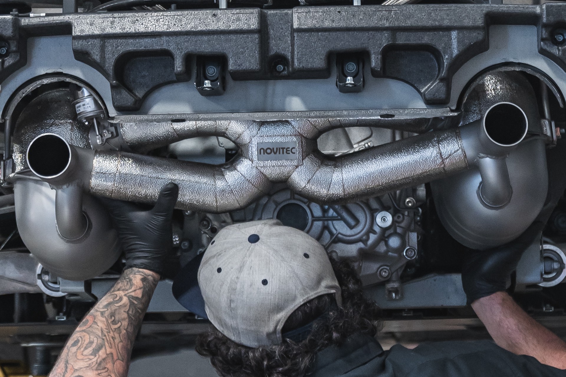 458 Speciale Novitec Valved Exhaust Install