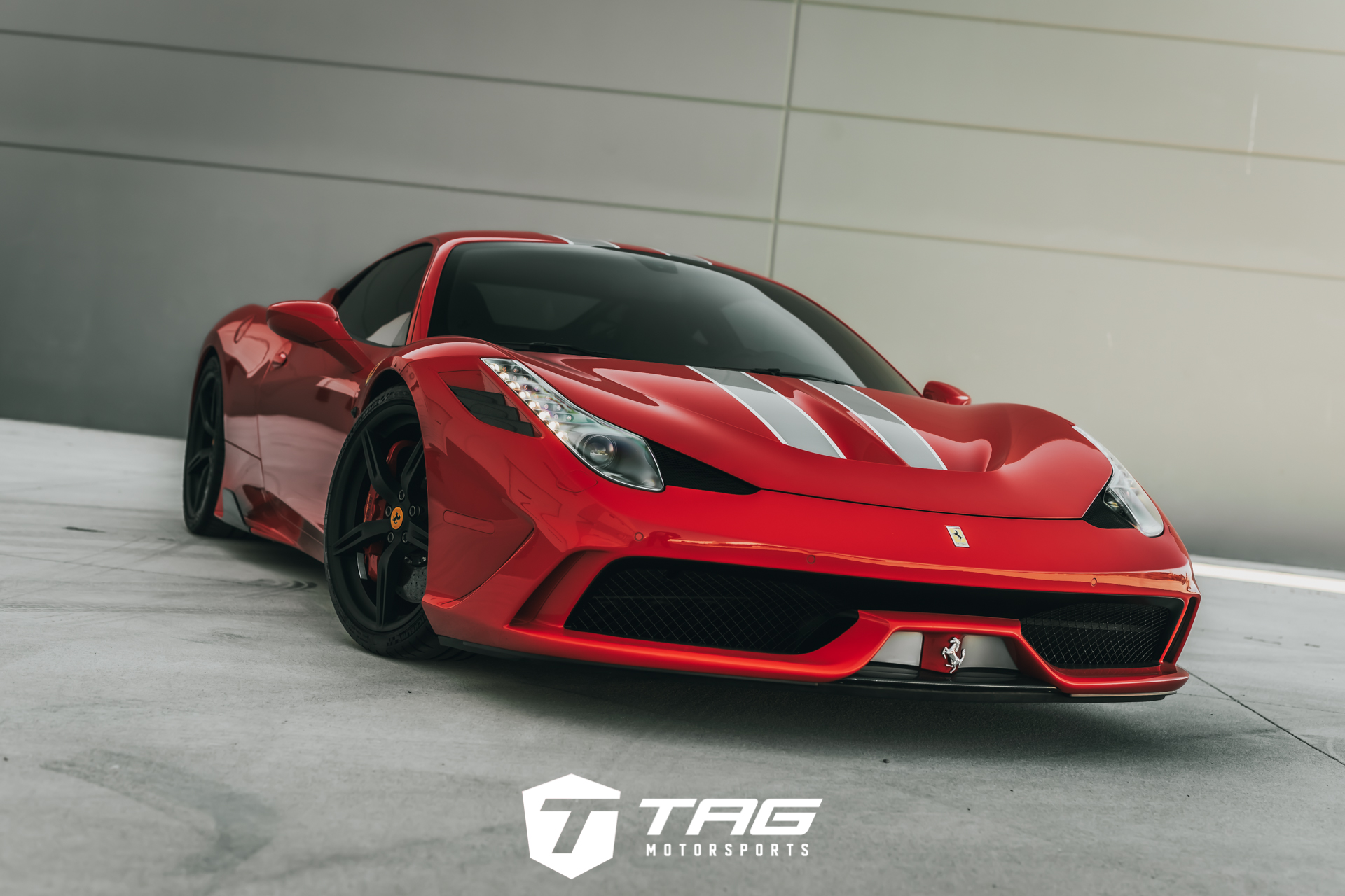 458 Speciale on Novitec Springs