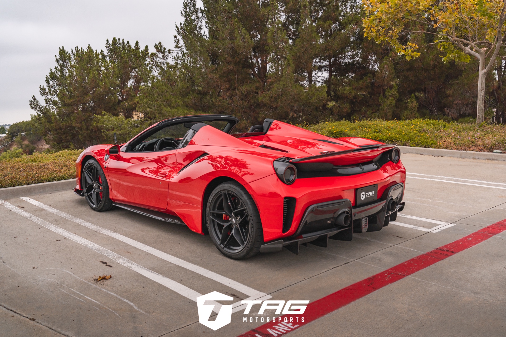 488 Pista Spider with Novitec Carbon