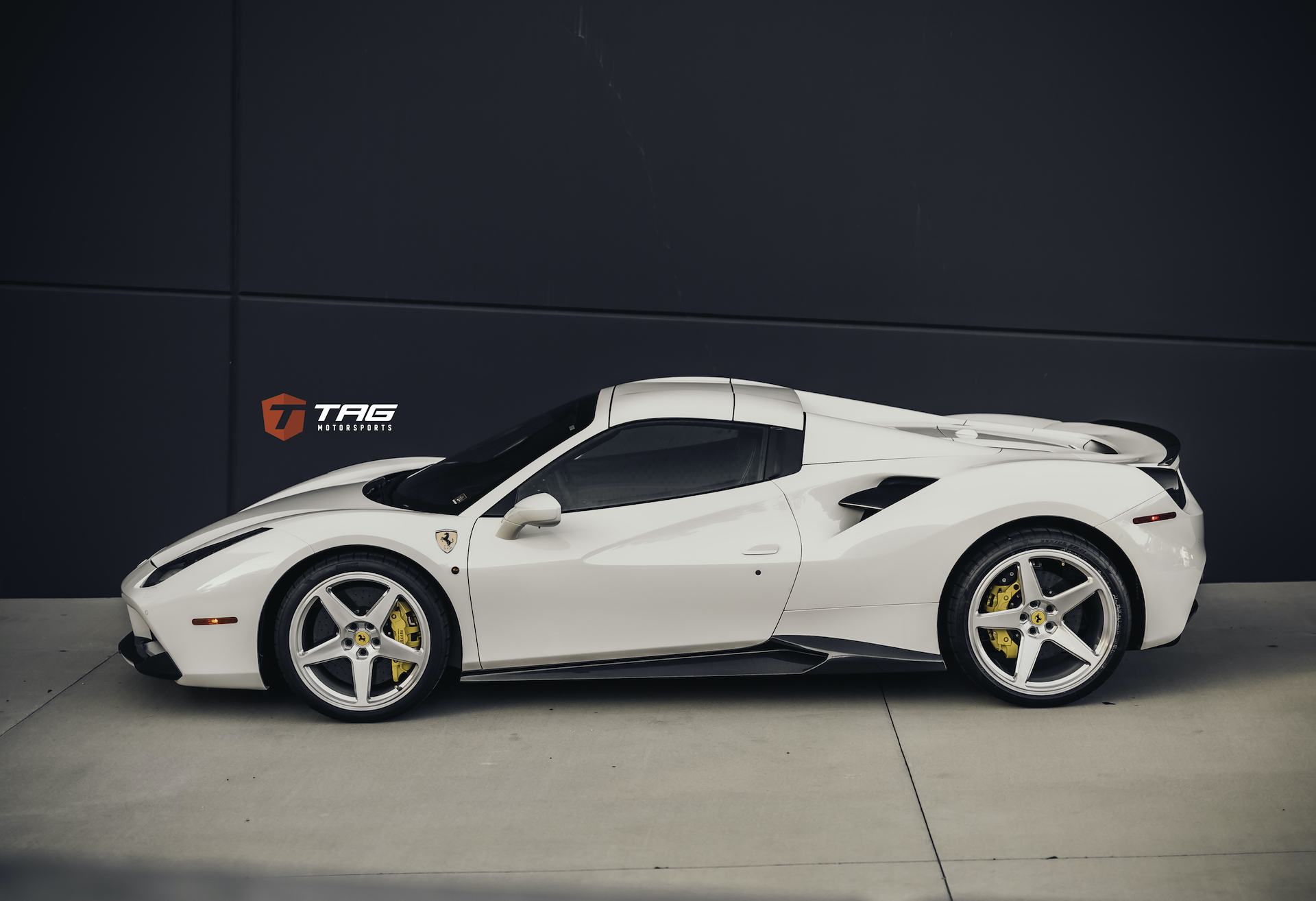 488 Spider on Vossen GNS-1 Wheels