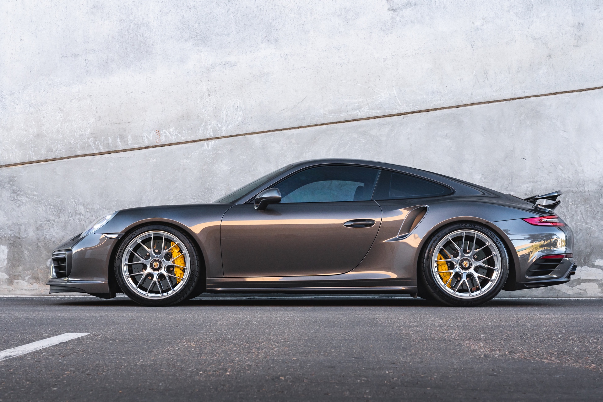 991.2 Turbo S with AWE Exhaust on BBS Wheels