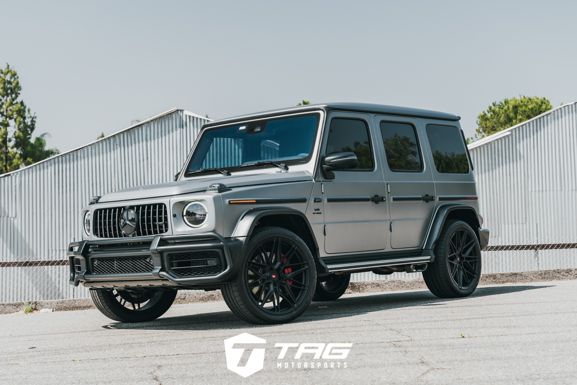 G63 with Akrapovic Exhaust on Vossen EVO 5R Wheels