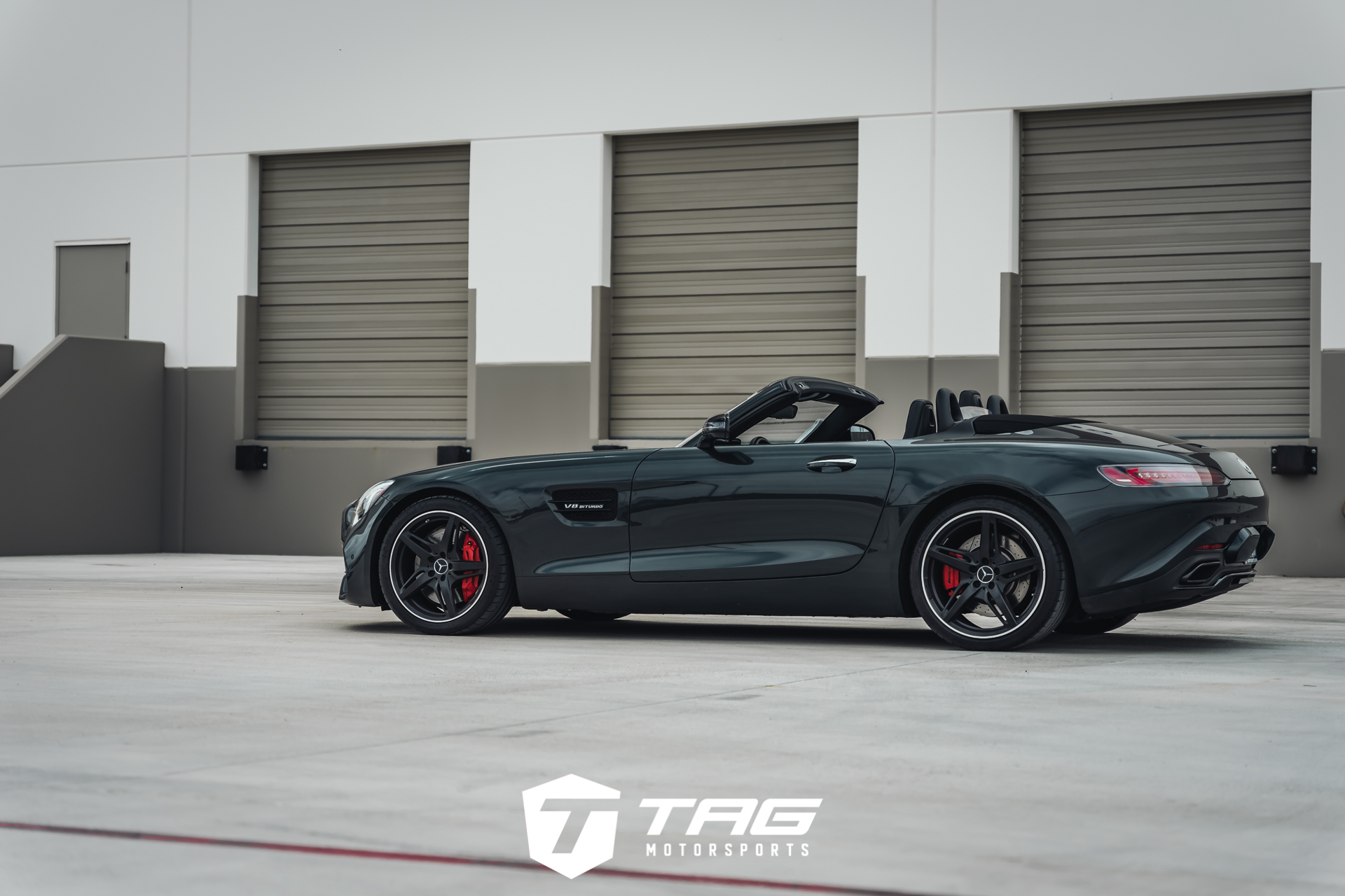 AMG GTC with Downpipes and Painted Calipers