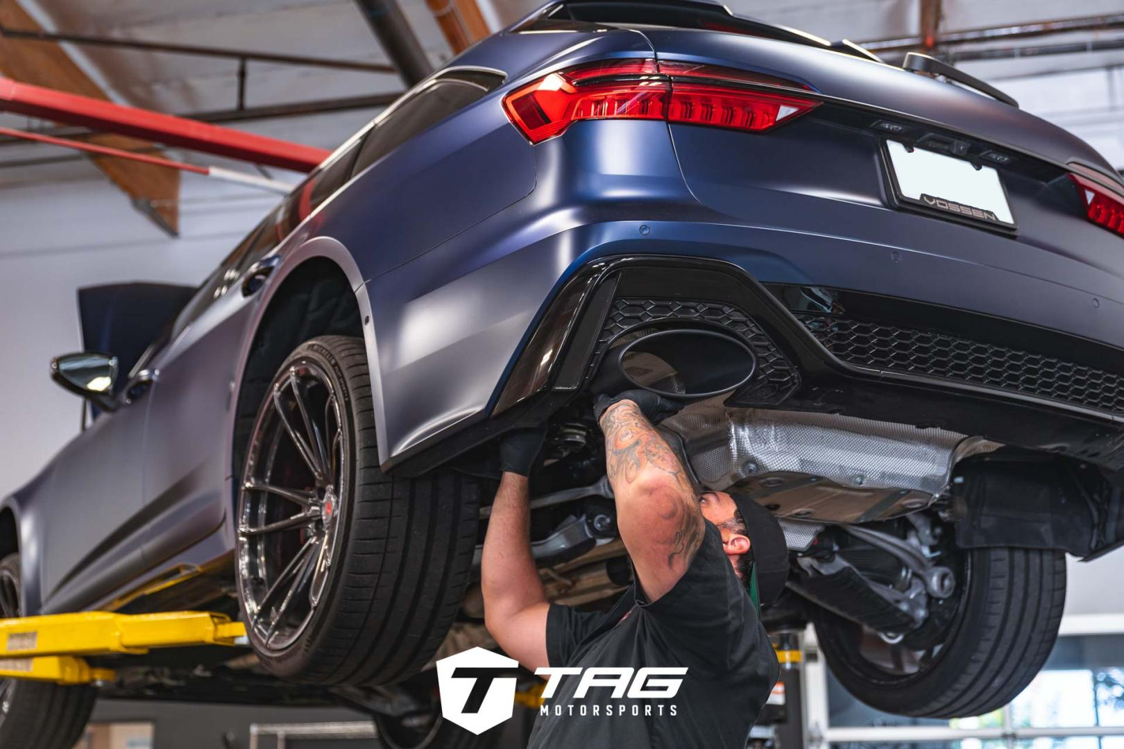 C8 RS6 Milltek Exhaust Install