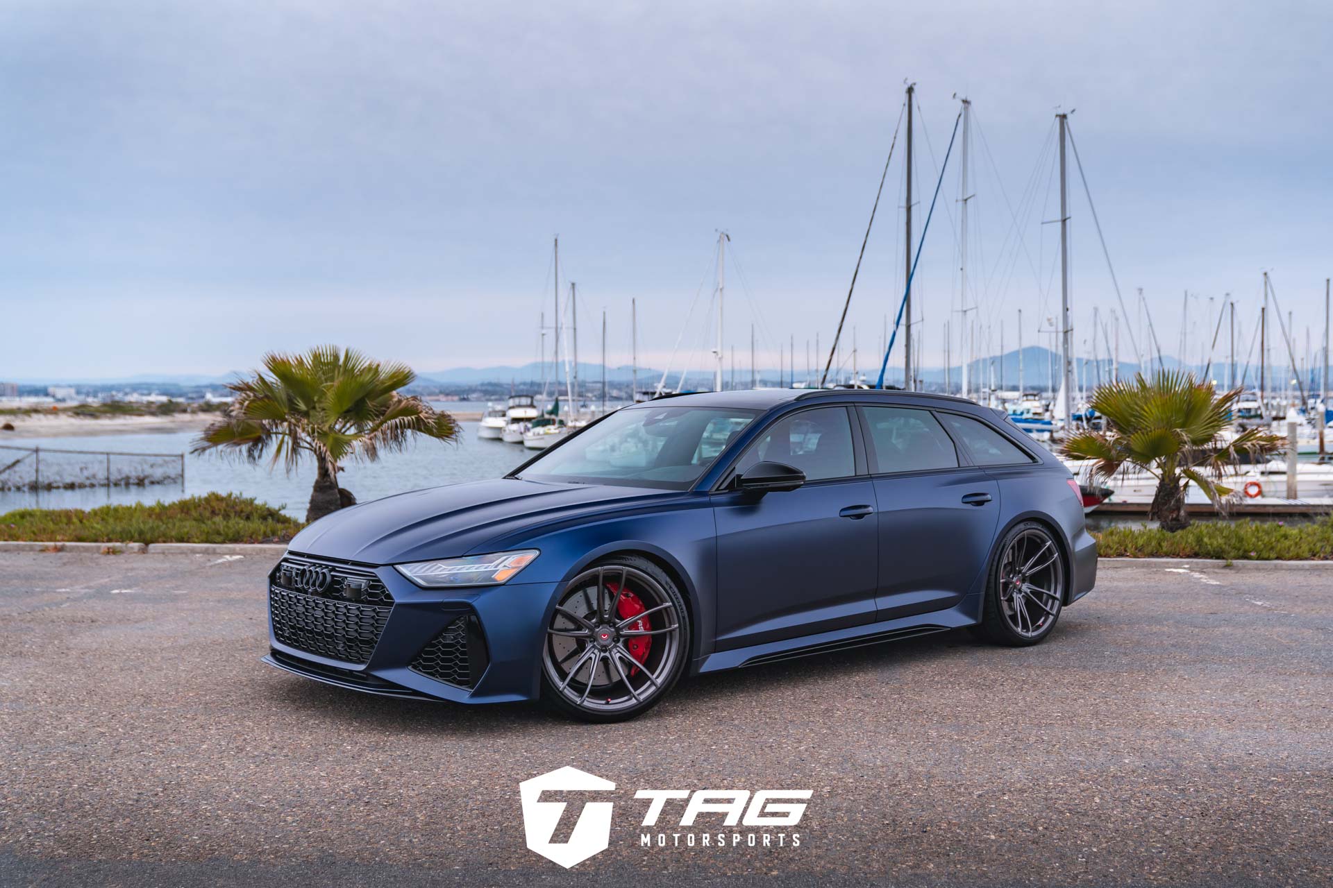 C8 RS6 with Milltek Exhaust on Vossen S17-06 Wheels